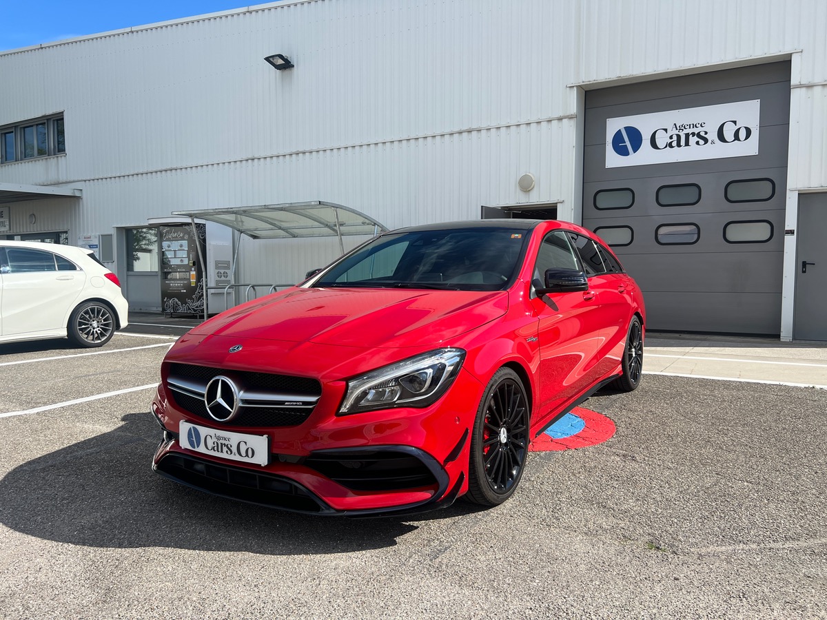 Mercedes-Benz CLA 45 AMG 381cv  4MATIC, SUIVI COMPLET MERCEDES, SIEGES CHAUFFANTS, HARMAN KARDON