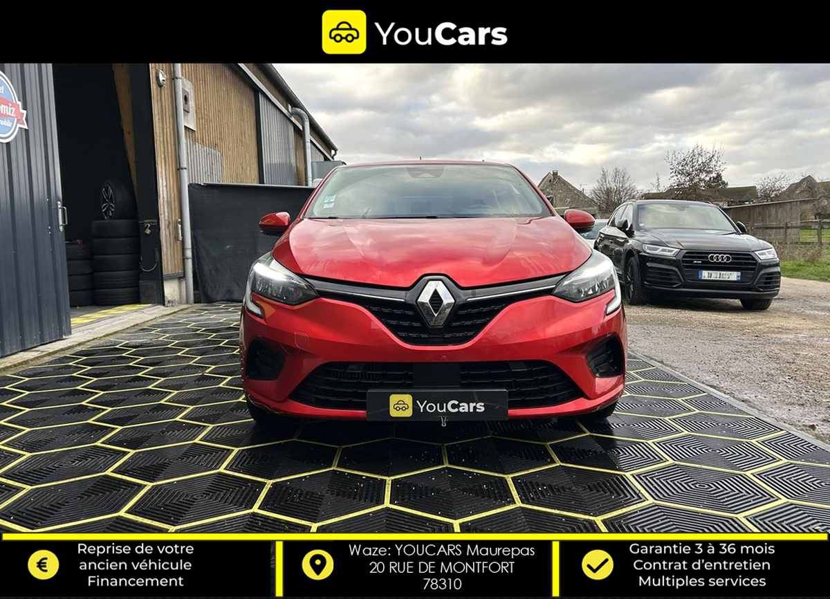 RENAULT Clio V 5 1.0 TCe 90 cv ENTRETIEN RENAULT - SIEGES RS LINE - CARPLAY