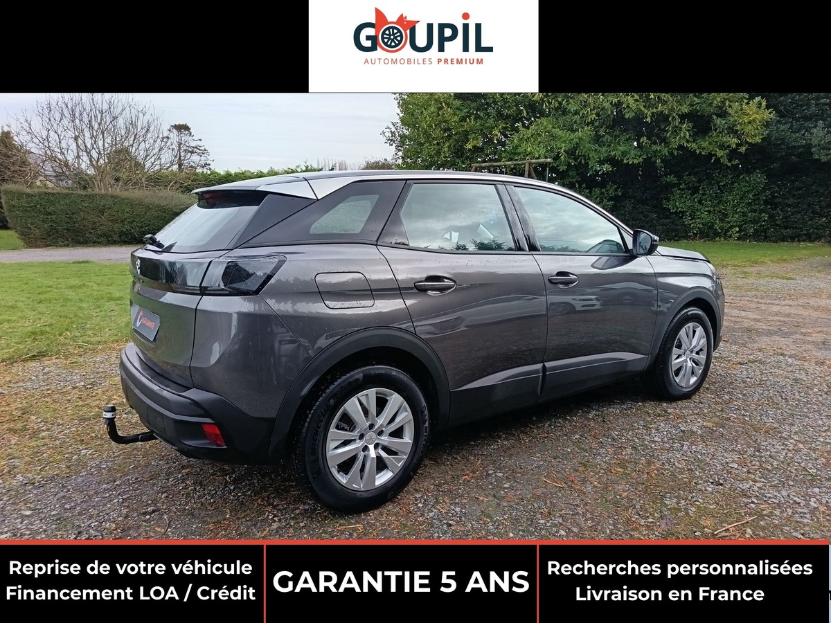 Peugeot 3008 1.5L BLUEHDI 130 CH ACTIVE PACK/ CROCHET D'ATTELAGE/ GTIE 12 MOIS