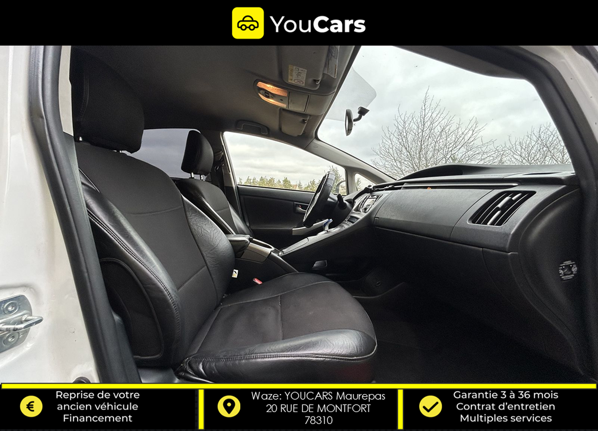 Toyota Prius DYNAMIC 1.8 VVT-i 136 Hybrid 99 cv BATTERIE HYBRID CHANGER EN 2019 - ENTRETIEN TOYOTA