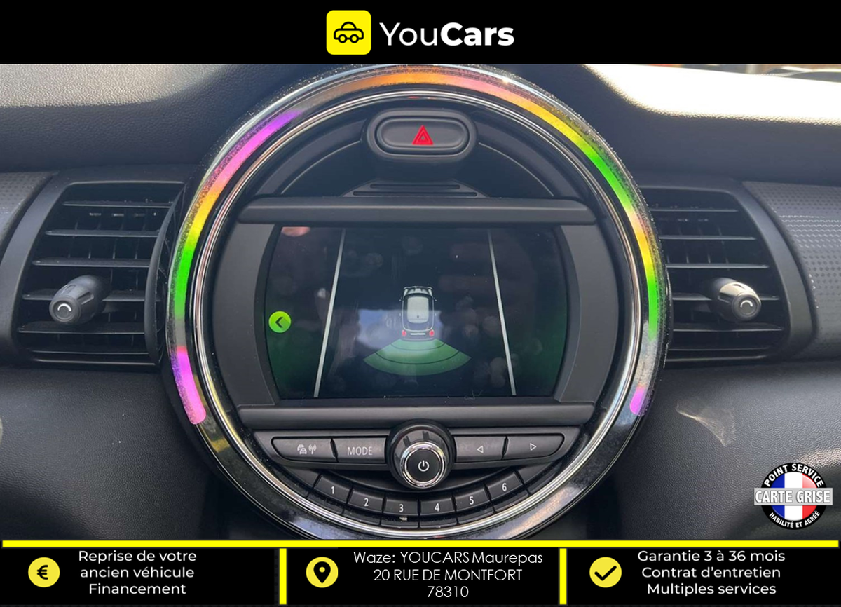 Mini Mini 3 Portes Cooper HEDDON STREET 1.5 i 136 cv - ENTRETIN COMPLET - TOIT OUVRANT - CARPLAY