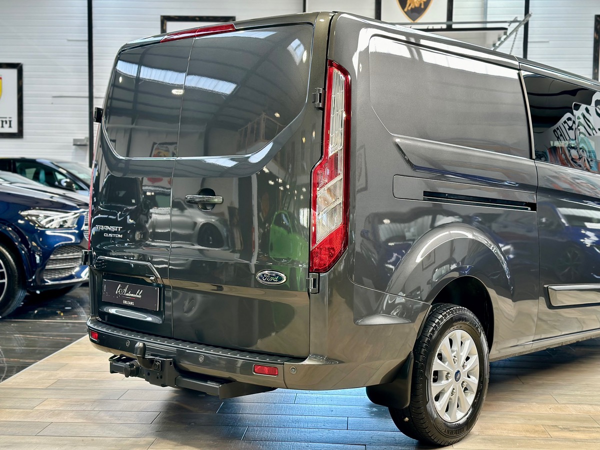 Ford Custom II (2) 320 L2H1 2.0 Ecoblue 170 Limited 6 Places BVA6 1ère Main TVA b