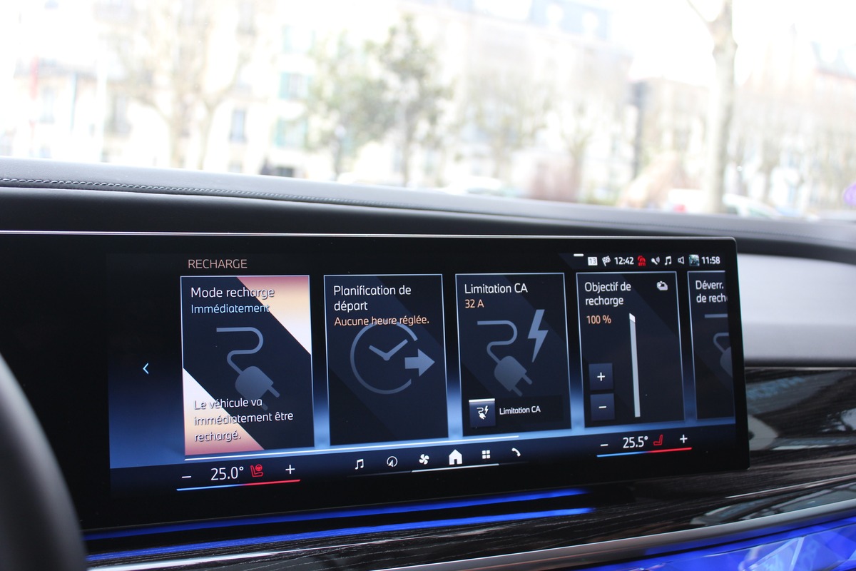 Bmw Série 7 (G70) 750E XDRIVE 490 M SPORT BVA8 FULL Options