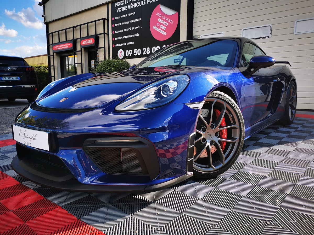 Porsche 718 CAYMAN GT4 4.0 420 FRANCE MECA i