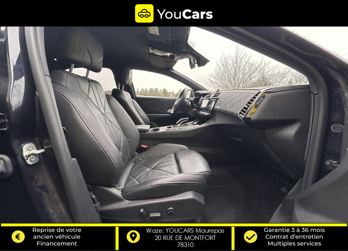DS DS 7 RIVOLI Crossback E-tense 1.6 THP 225 Plug in Hybrid 181 cv SIEGES ELECTRIQUE CHAUFANTS