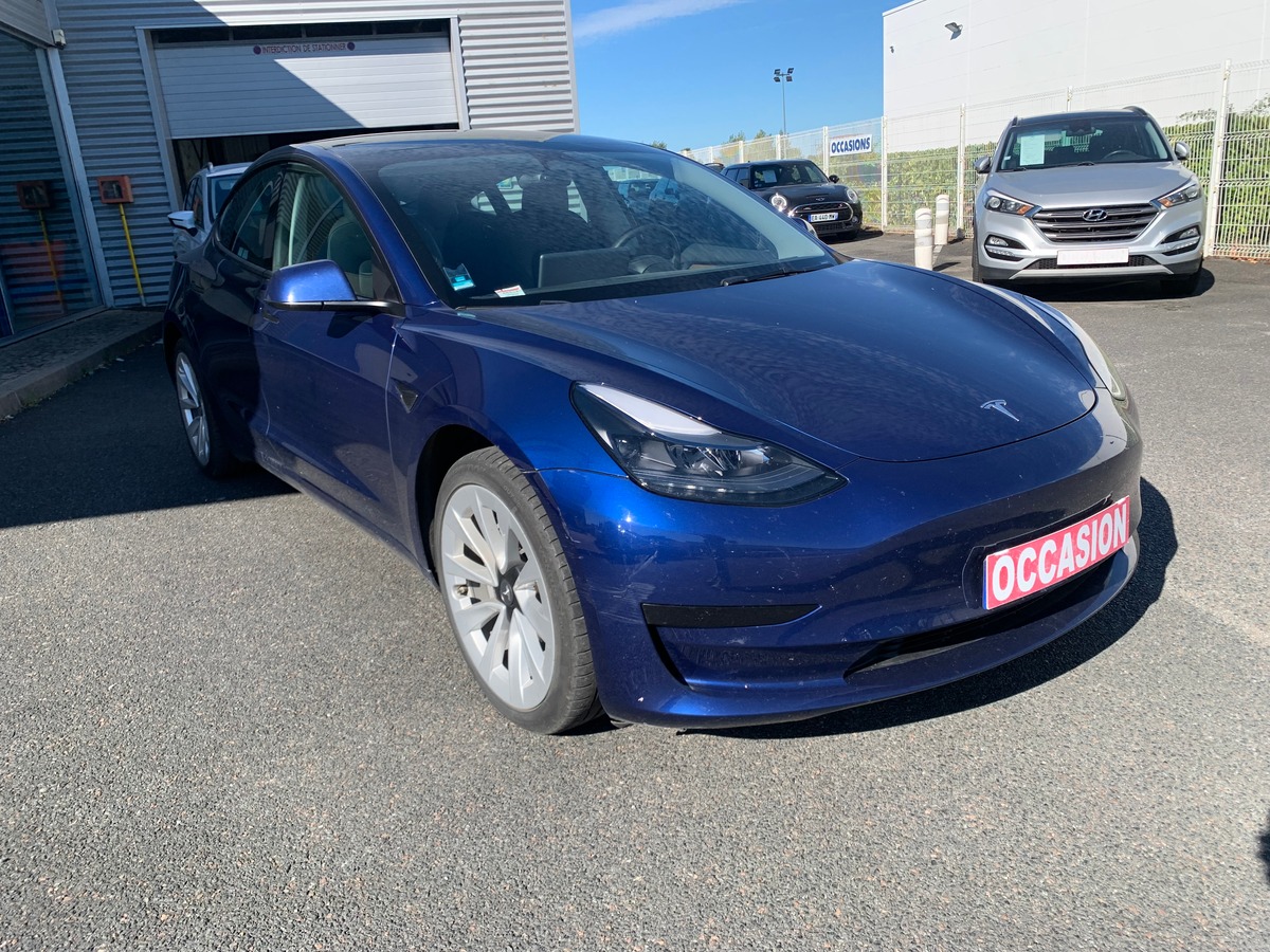 Tesla Model 3 283 ch | Caméra recul | Toit panoramique | GPS | Cuir | Sièges électriques chauffants