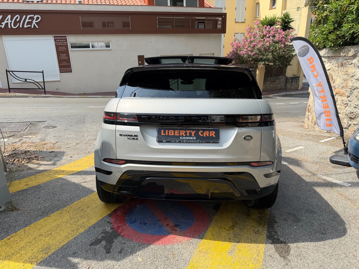 LAND ROVER EVOQUE 2.0 D 150 CV R DYNAMIC / Toit Ouvrant / Meridian / Pack Black / Jantes Noires
