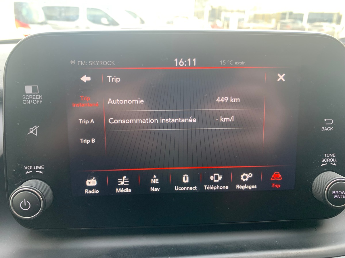 Fiat Tipo 120 ch | Ballon Or | Apple car play | Régulateur vitesse adaptatif | Siéges chauffants