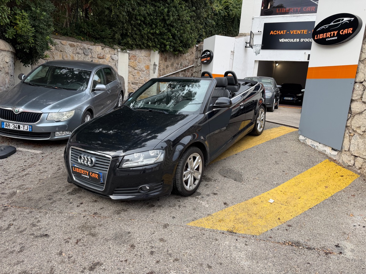 Audi A3 Cabriolet 1.8 TFSI 160 CV /S Tronic / Interieur Cuir Alcantara /