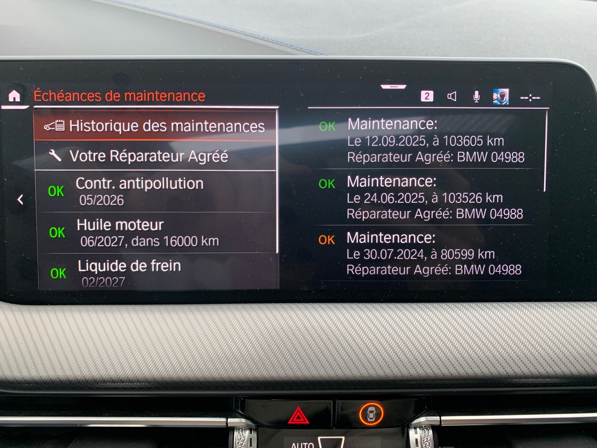 Bmw Série 2 Gran Coupé 150 ch | M Sport | Toit ouvrant | Caméra de recul