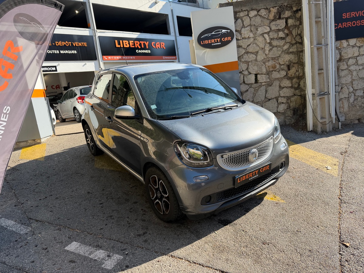 Smart Forfour 90CV / Prime / GPS/ 1er main / Km réel / intérieur Cuir