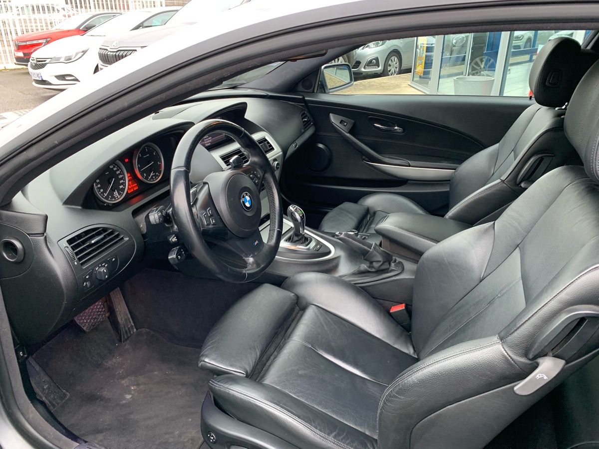 Bmw Série 6 Coupé 285 ch | Stage 1 | GPS | Radar avant et arriére | Cuir | Sièges avant sport
