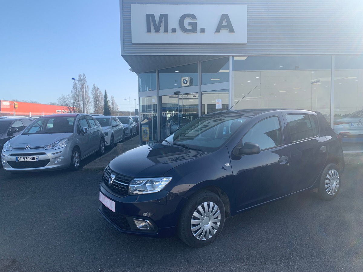 Dacia Sandero 75 ch | Régulateur limiteur de vitesse | Roue de secours galette + cric |  Bluetooth