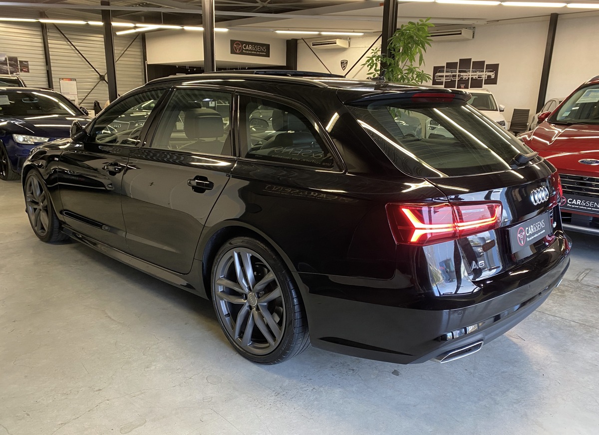 Audi A6 IV (2) AVANT 3.0 TDI 218 Ch S-LINE / Pack Noir  / Toit Pano / Sièges élec - STronic BVA