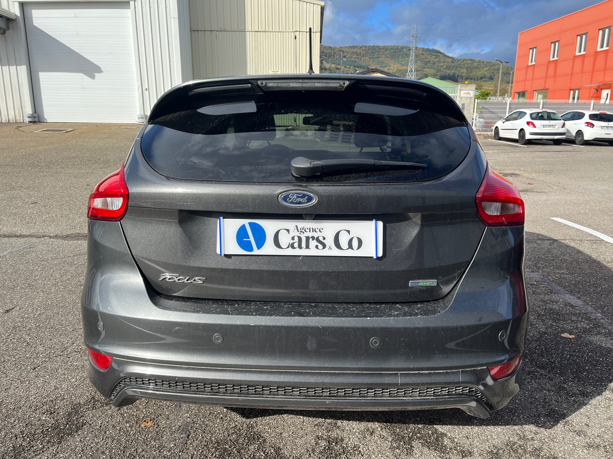 Ford Focus 1.0 Ecoboost 125ch ST LINE, Caméra de recul,  GPS, radars AV et AR, Clim Auto bizone