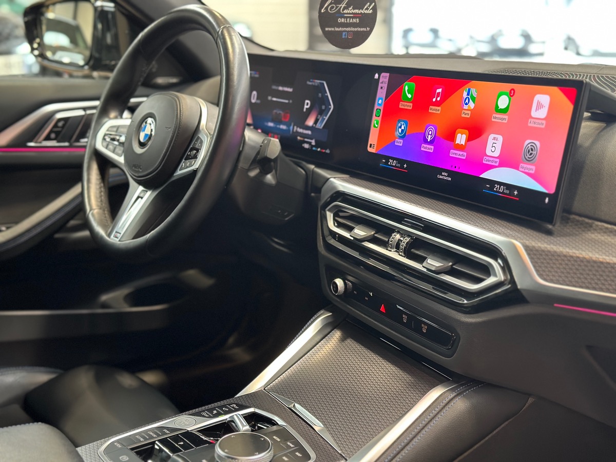 Bmw Série 4 Cabriolet 420i M SPORT 184 cv G23 BVA8 - Hifi HARMAN KARDON - HUD - Garantie 03/2026