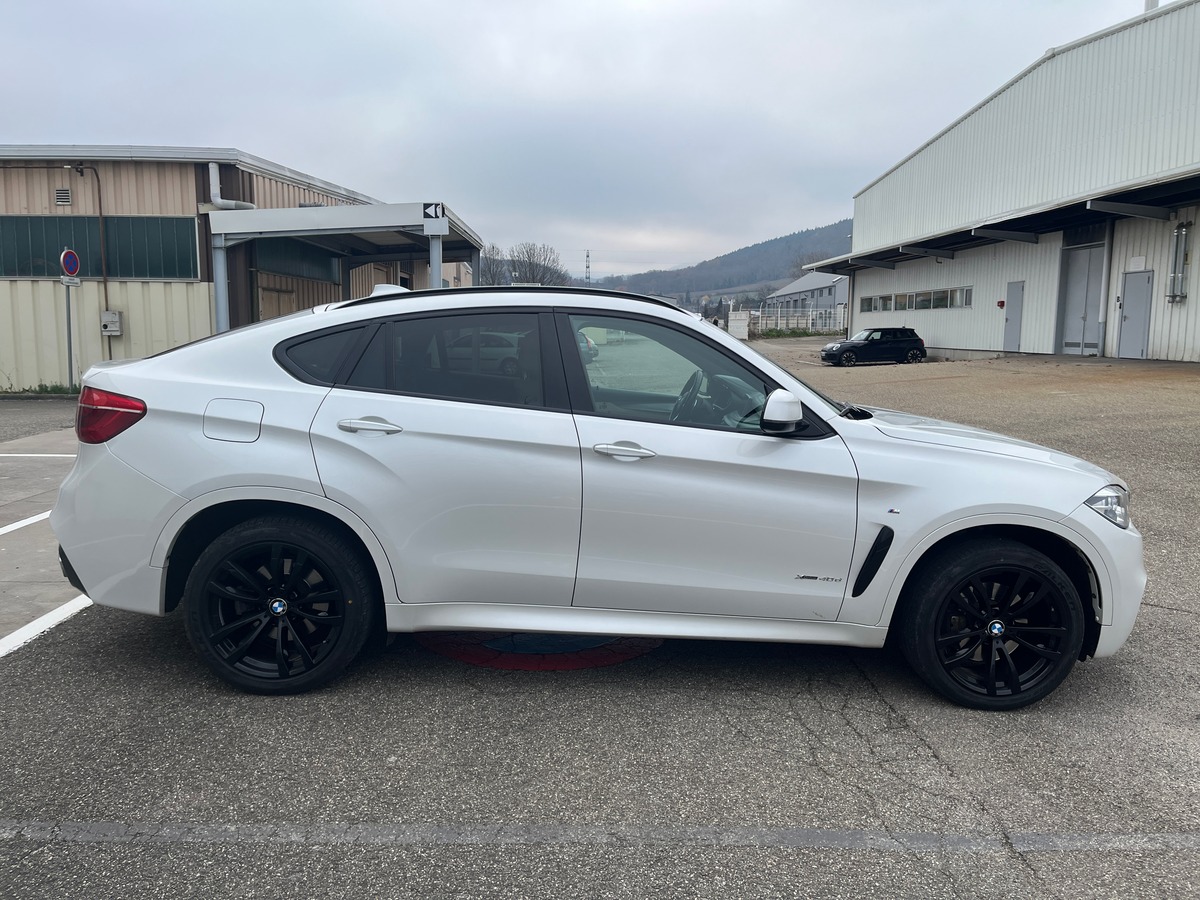 Bmw X6 XDRIVE40D M SPORT 313ch , SUIVI COMPLET, GPS, CAMERA DE RECUL