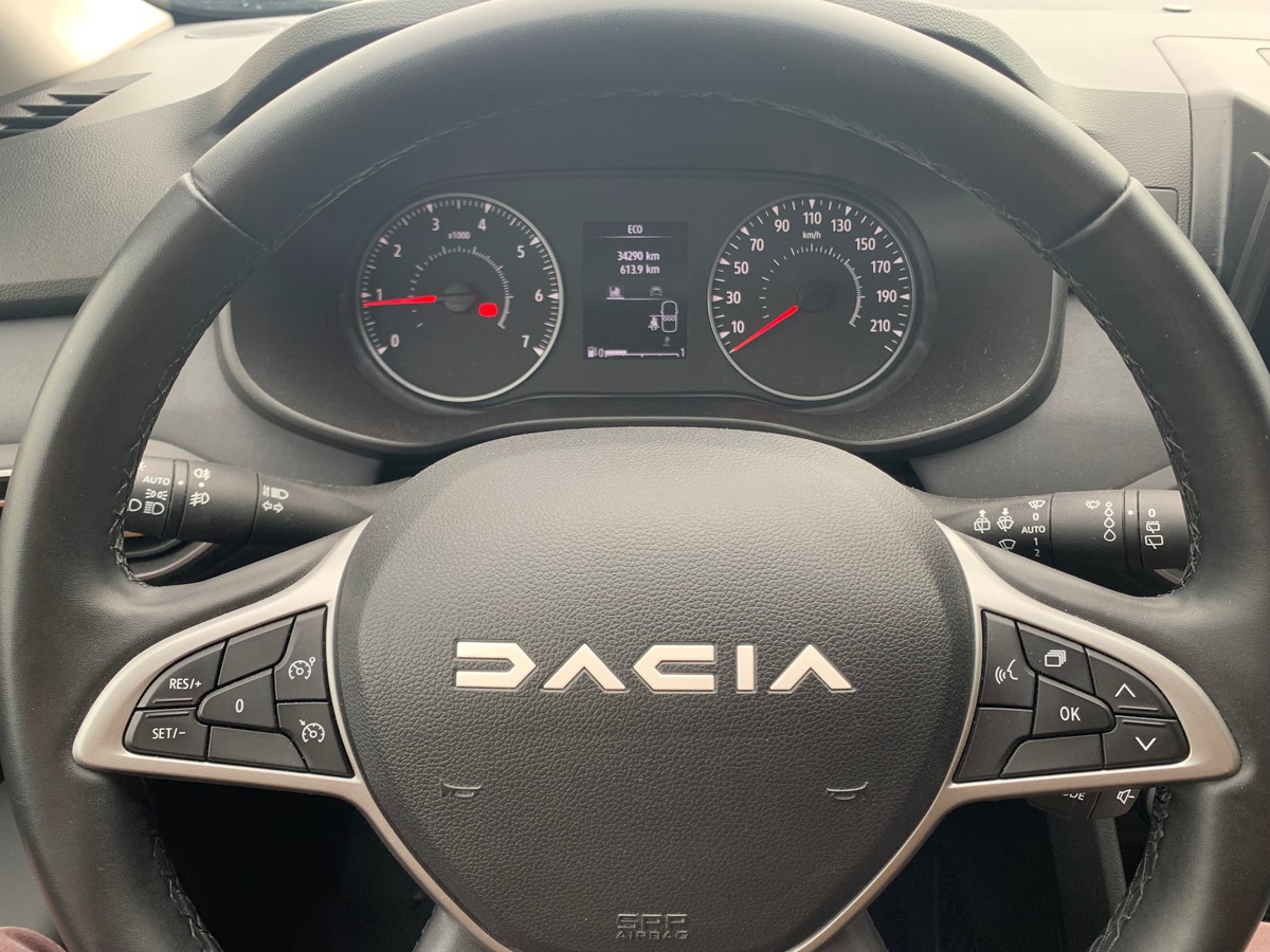Dacia Sandero Stepway 90 ch | Extreme | Caméra | Régulateur | Intégration smartphone | Roue secours