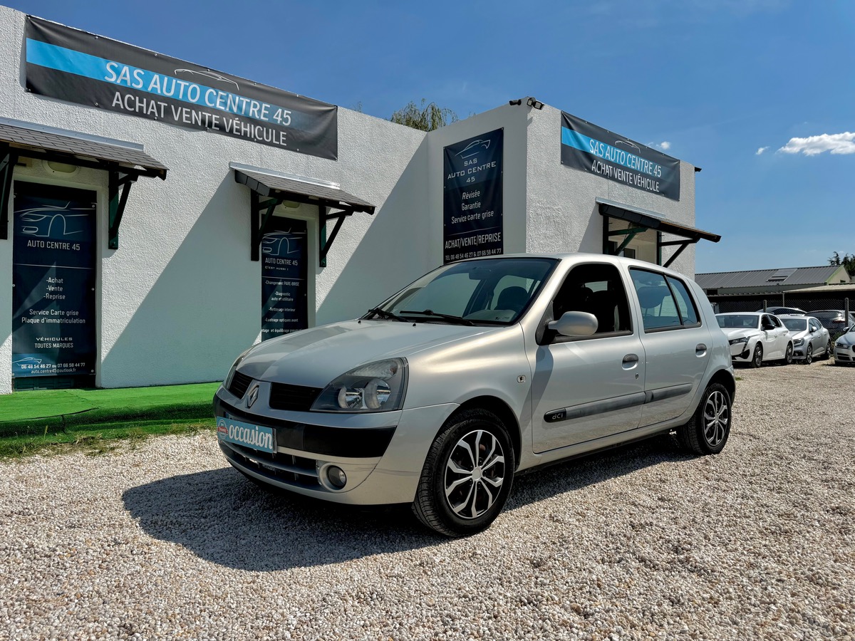 RENAULT Clio 1.5 DCI 80 CV CONFORT DYNAMIQUE / DISTRIBUTION + EMBRAYAGE NEUFS / PREMIERE MAIN