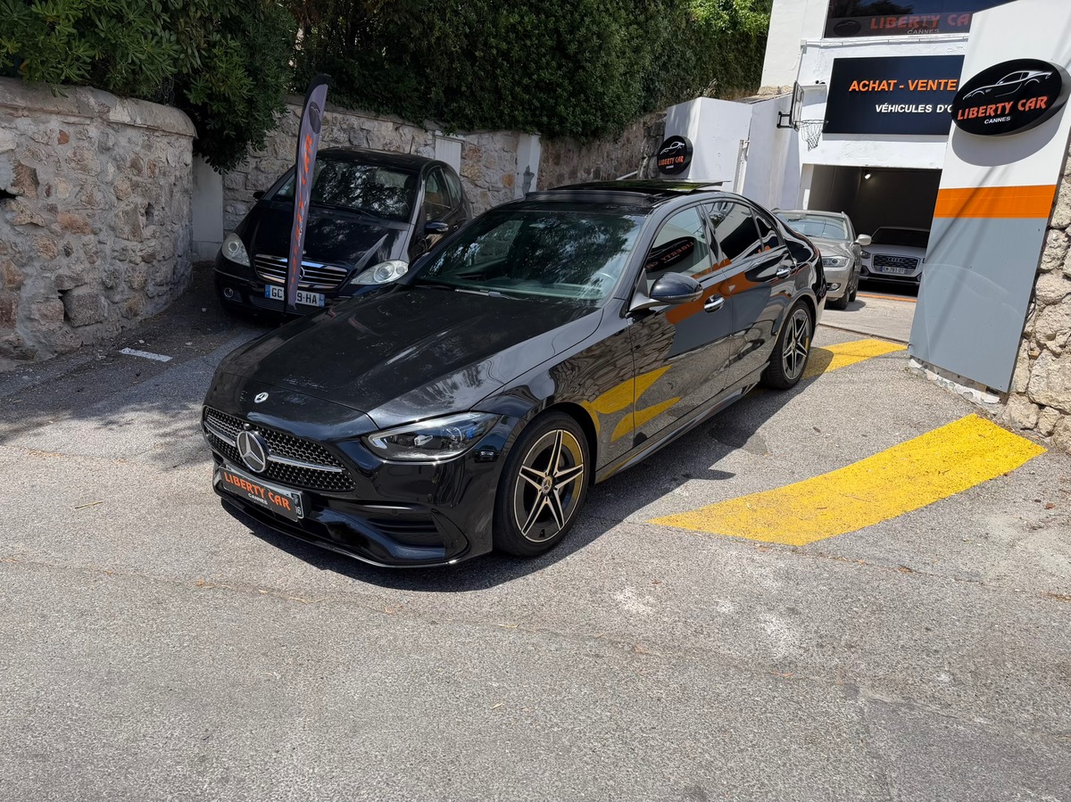Mercedes Benz Classe C Berline 220 D  2.0 200 CV / AMG LINE / Toit Ouvrant / Caméra 360 ° /Full