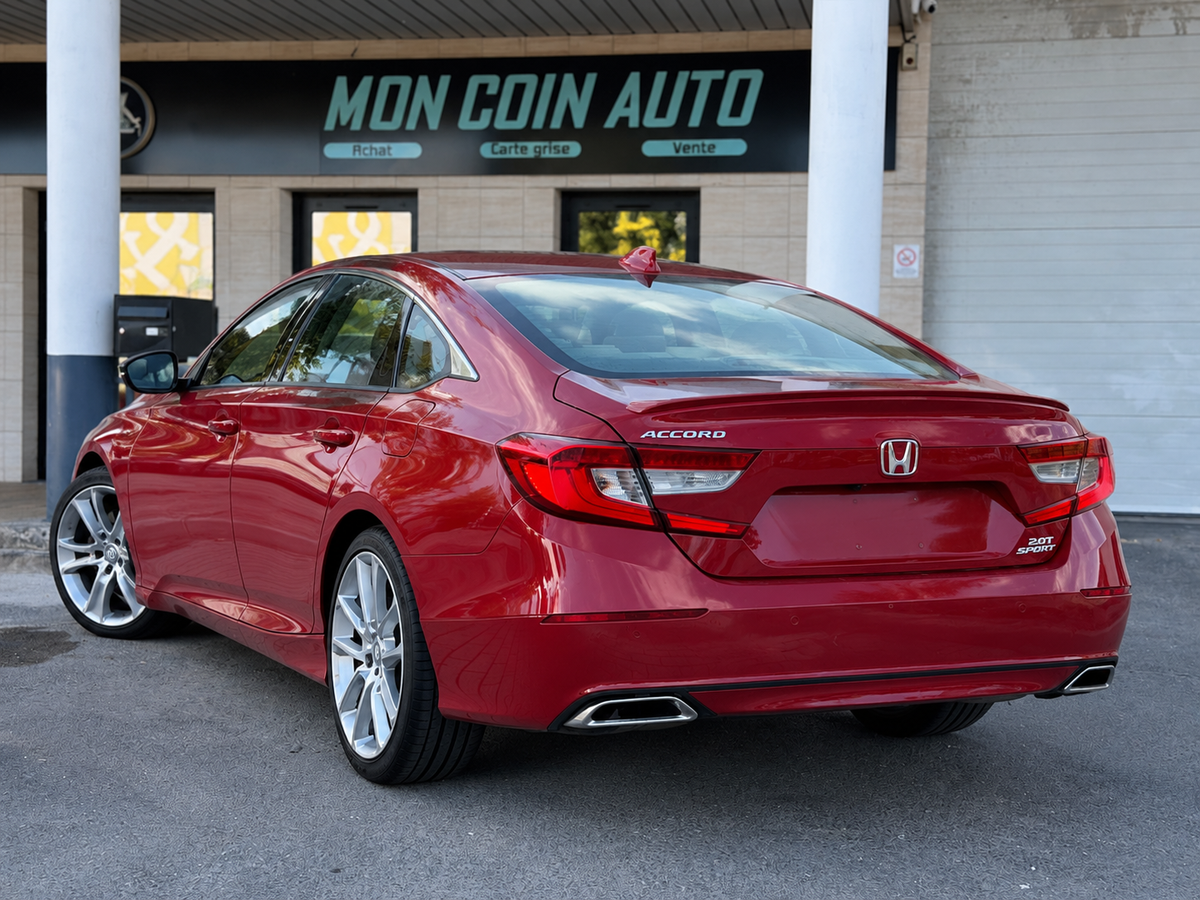 Honda Accord Sport 2.0T 252ch - Boîte auto 10 rapports - Toit ouvrant / Caméra de recul