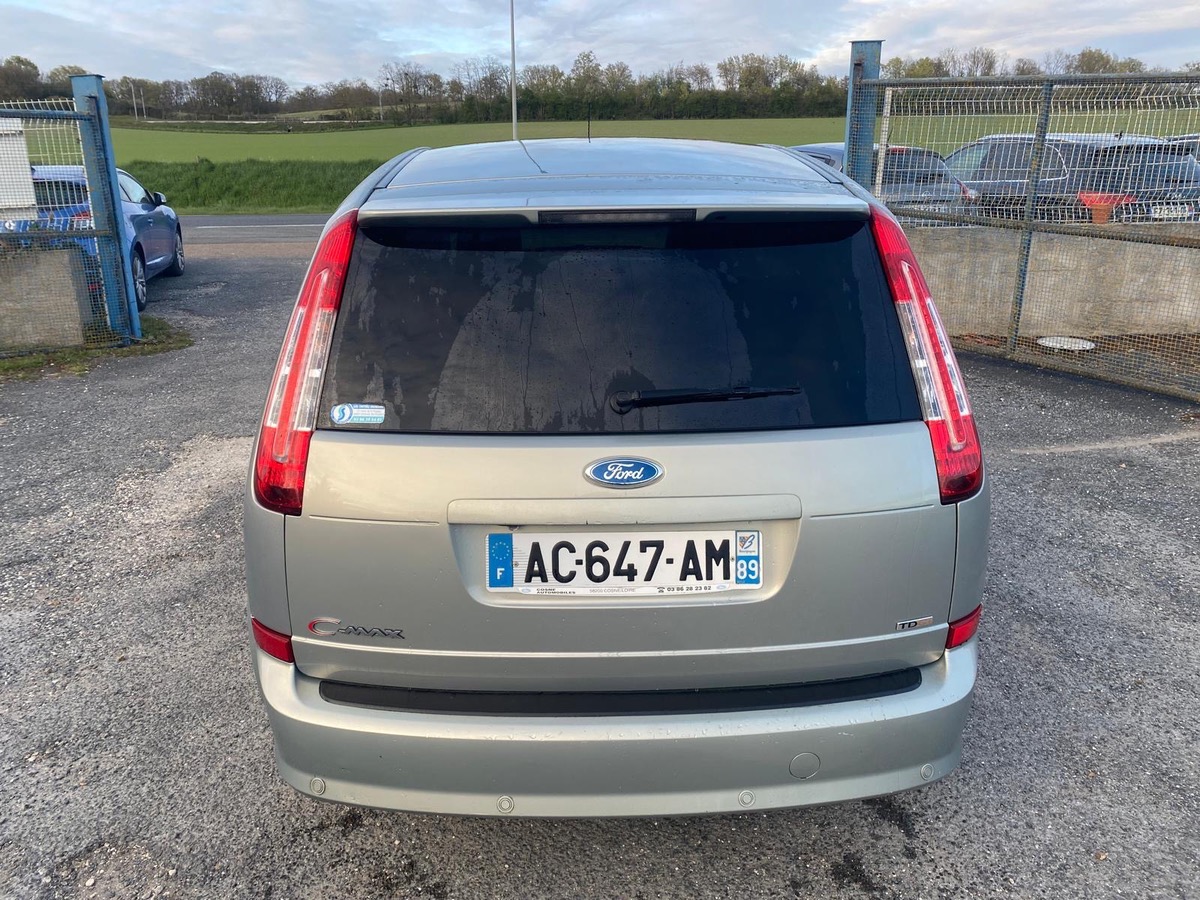 Ford C-max 2.0 tdci 110cv boîte auto / kit de distribution neuf / cuir 165060km