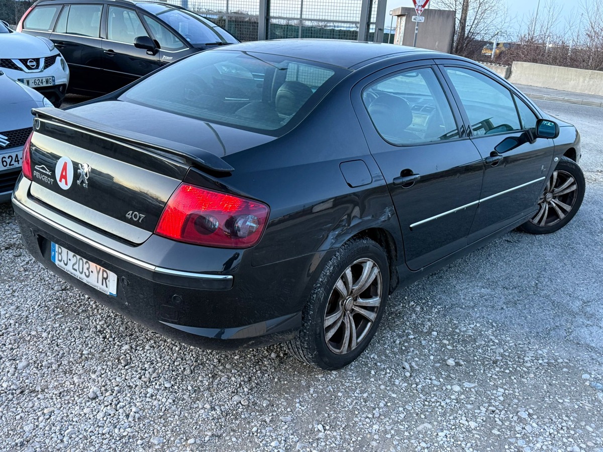 Peugeot 407 2L HDI 136 CH TOUTE OPTION CUIR GPS