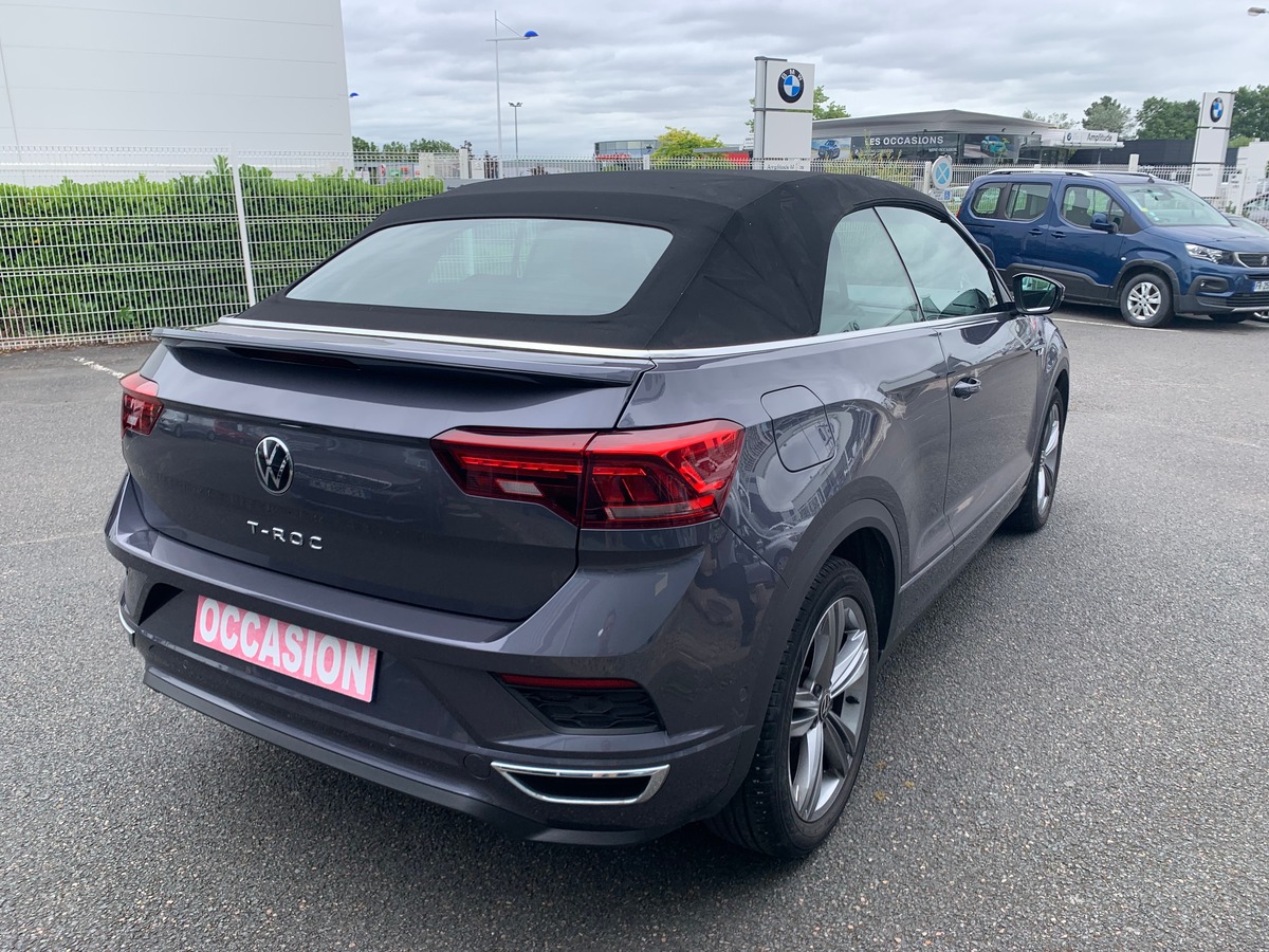 Volkswagen T-Roc Cabriolet 150 | R-line | Premiére MAIN | Apple car Play | Caméra | Siéges chauffant