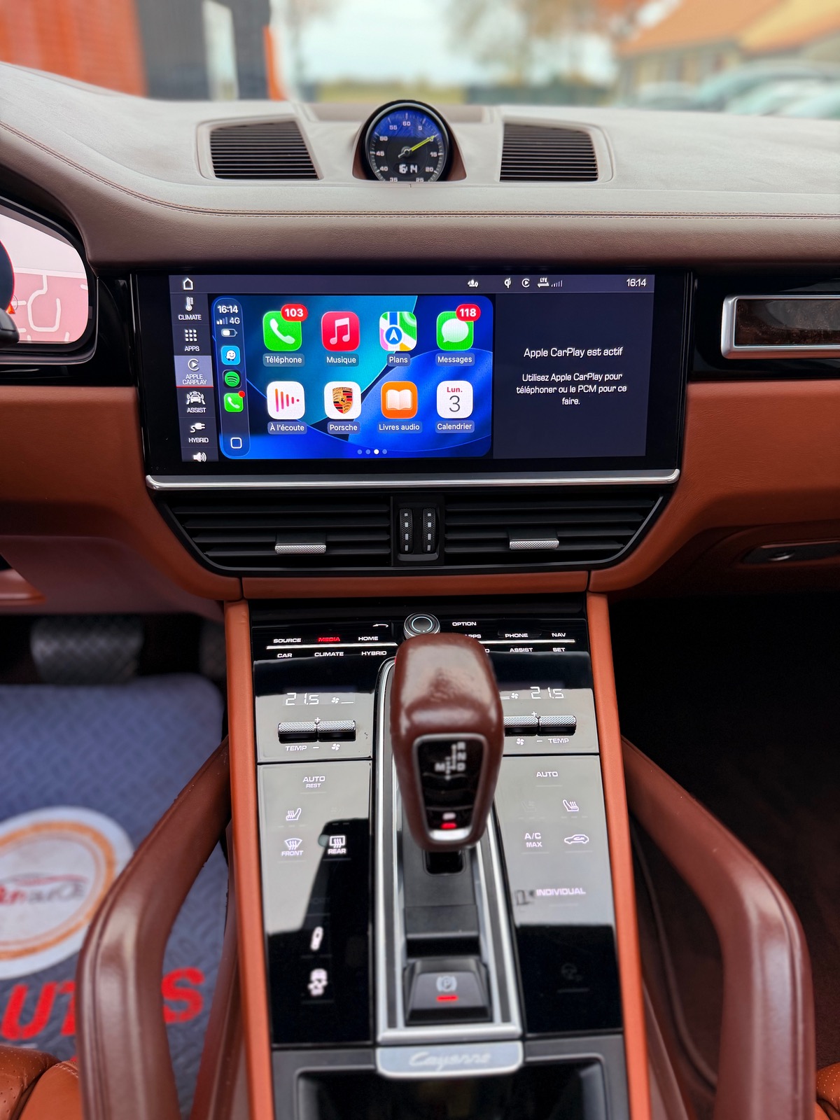 Porsche Cayenne E-Hybrid 3.0 V6 462 ch Tiptronic BVA S/ Véhicule Français/ Toit Ouvrant/GTIE 12 MOIS