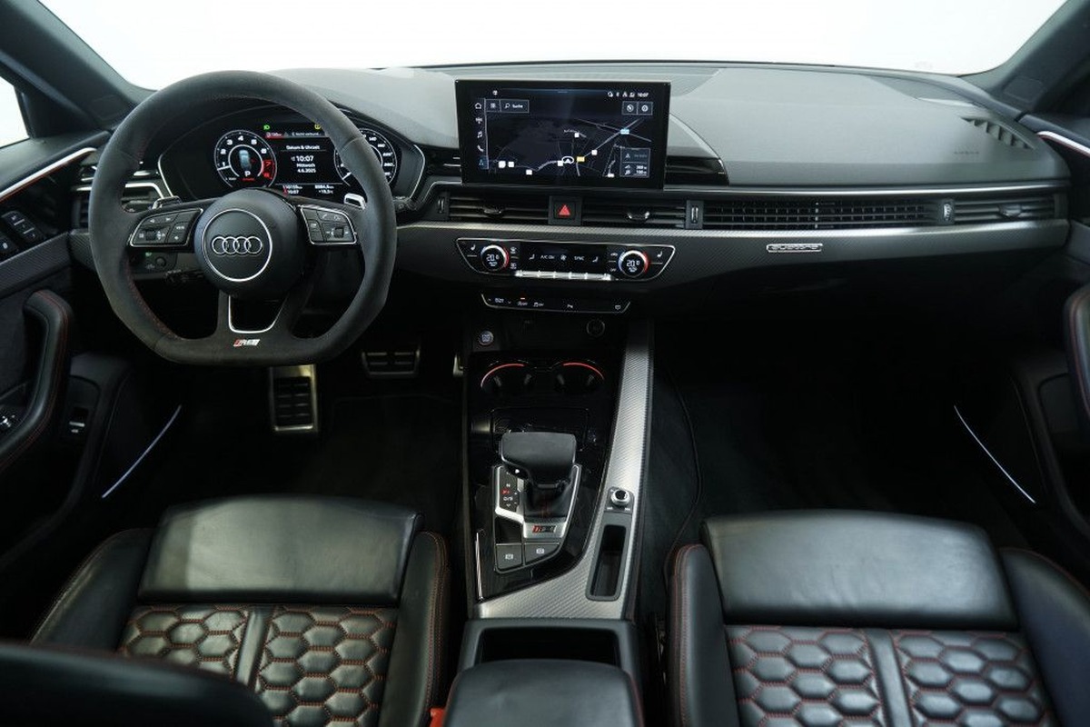 Audi RS4 Avant V 2.9 V6 TFSI 450ch quattro tiptronic 8/Gris Nardo/B&O/VO Allemand/Malus 12400e