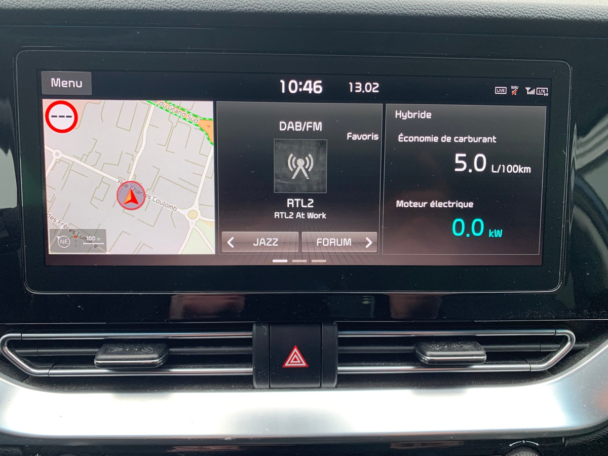 Kia Niro 105 ch | Entretien constructeur | GPS | Régulateur de vitesse adaptatif | Caméra de recul