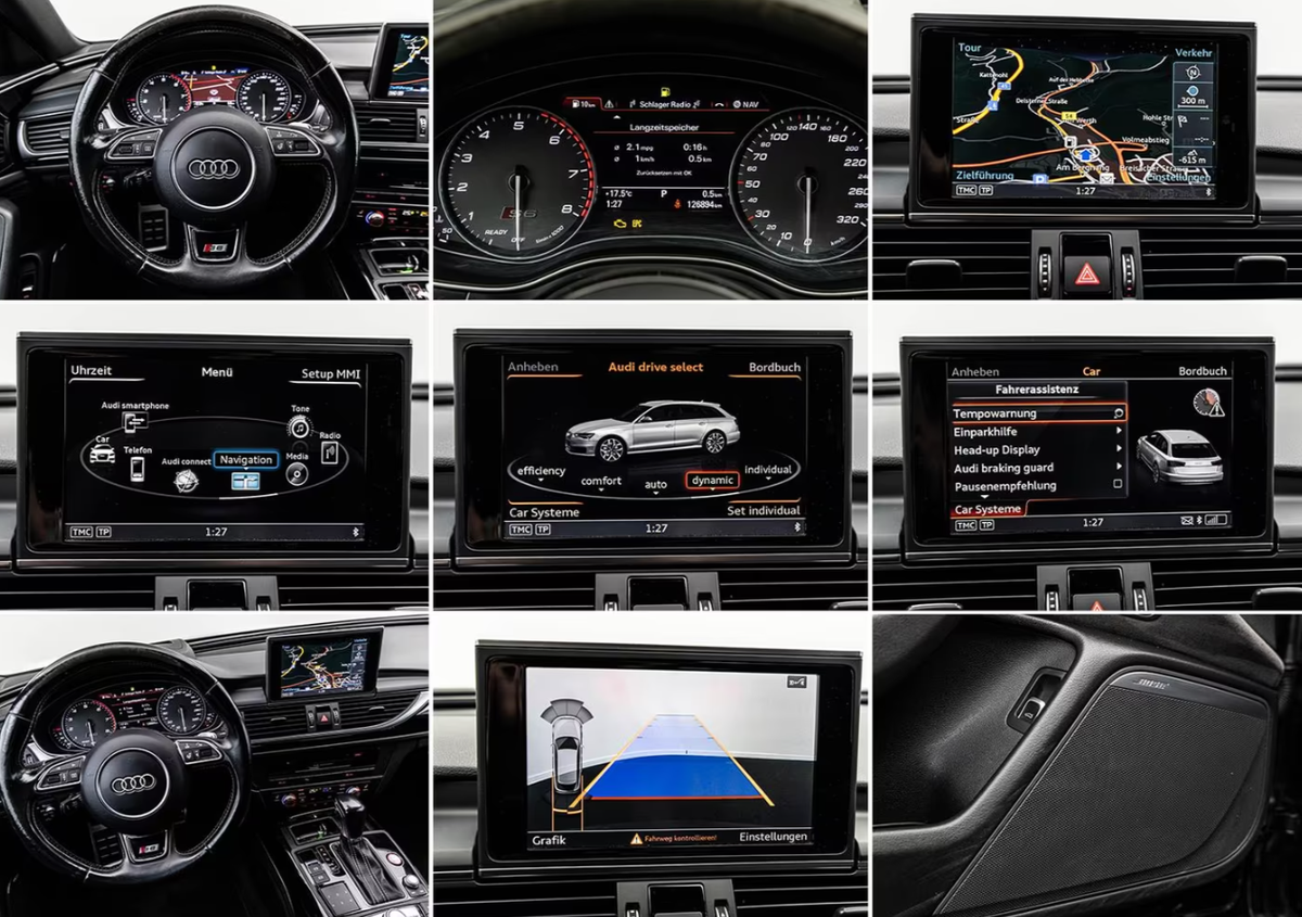 Audi S6 Avant IV 4.0 V8 TFSI 450ch quattro S tronic 7 Bose Toit ouvrant Phares matrix