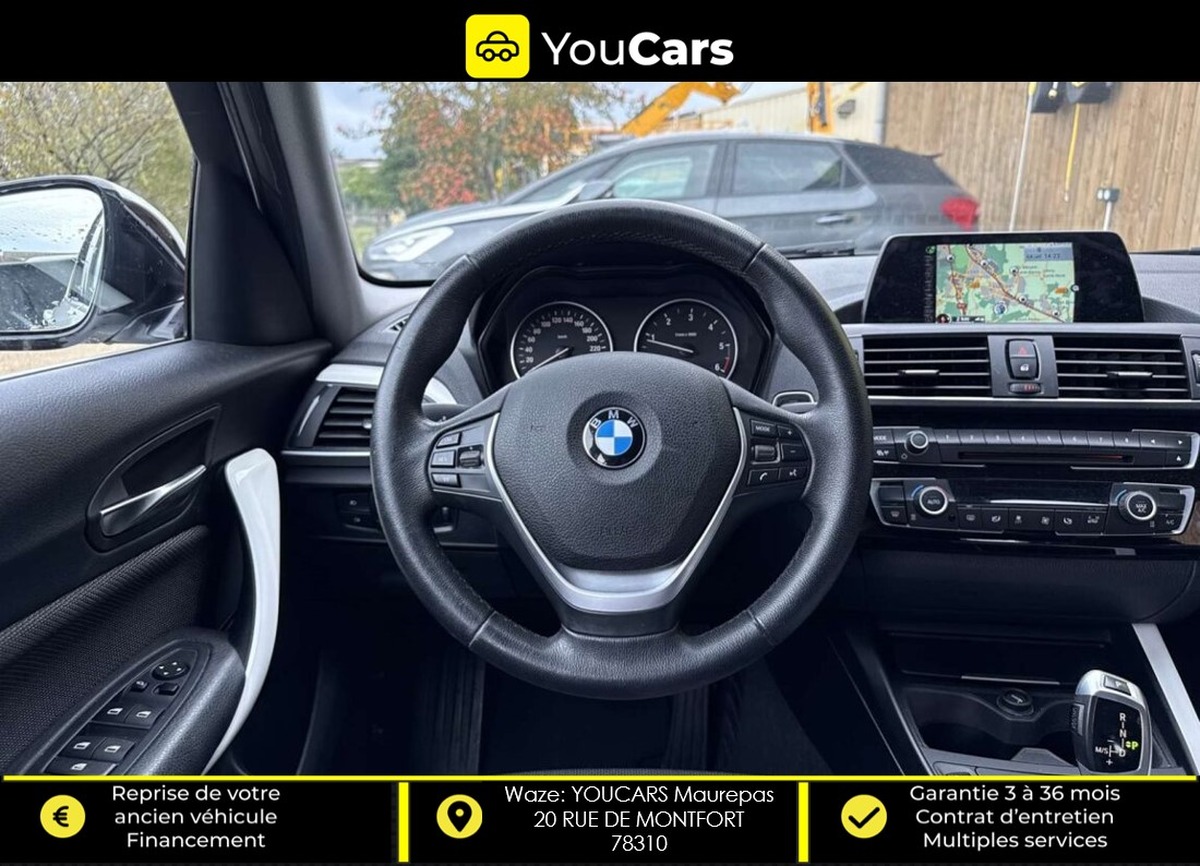 Bmw Série 1 5 PORTES 118d 2.0 d 150 cv BOITE AUTO - RADAR DE RECUL - URBAN
