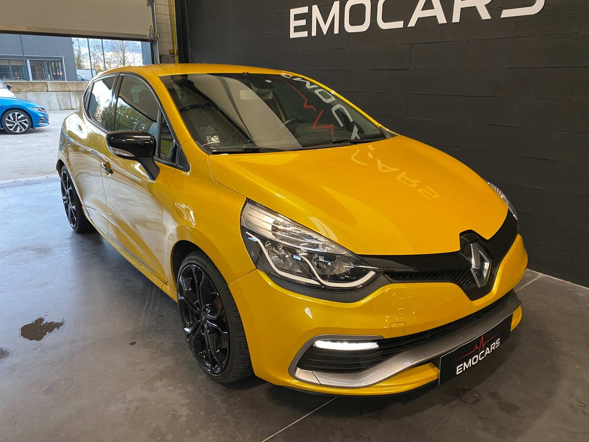 RENAULT Clio IV 1.6 TURBO 200 ENERGY RS EDC E6 JAUNE SIRIUS