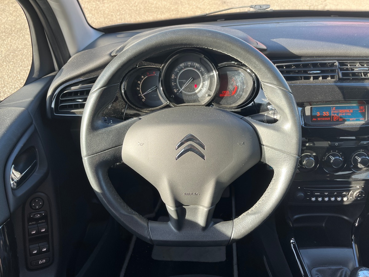 Citroën C3 1.4 HDI 70ch, RADAR DE RECUL, CLIMATISATION, ROUE DE SECOURS