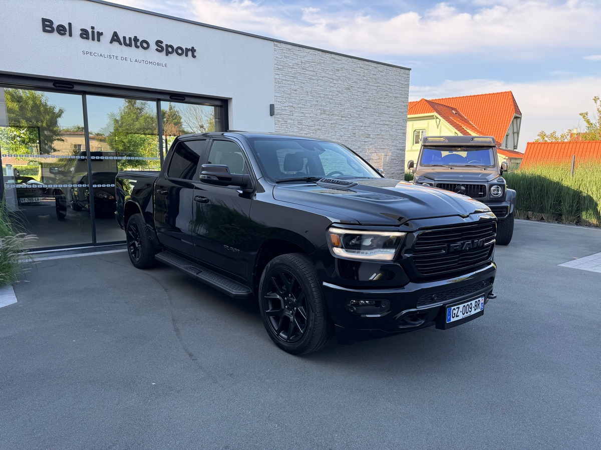 Dodge RAM 1500 LARAMIE SPORT NIGHT EDITION 402 CH / TVA / CARNET / 21663 KMS