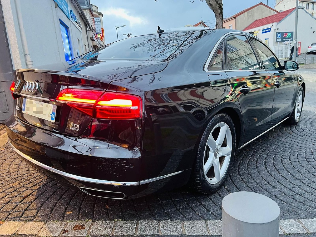 Audi A8 - Avus Extended - V8 4.2 Tdi 386 ch BVA8 - Couple 850 NM - 4-MOTION - Reprise Possible