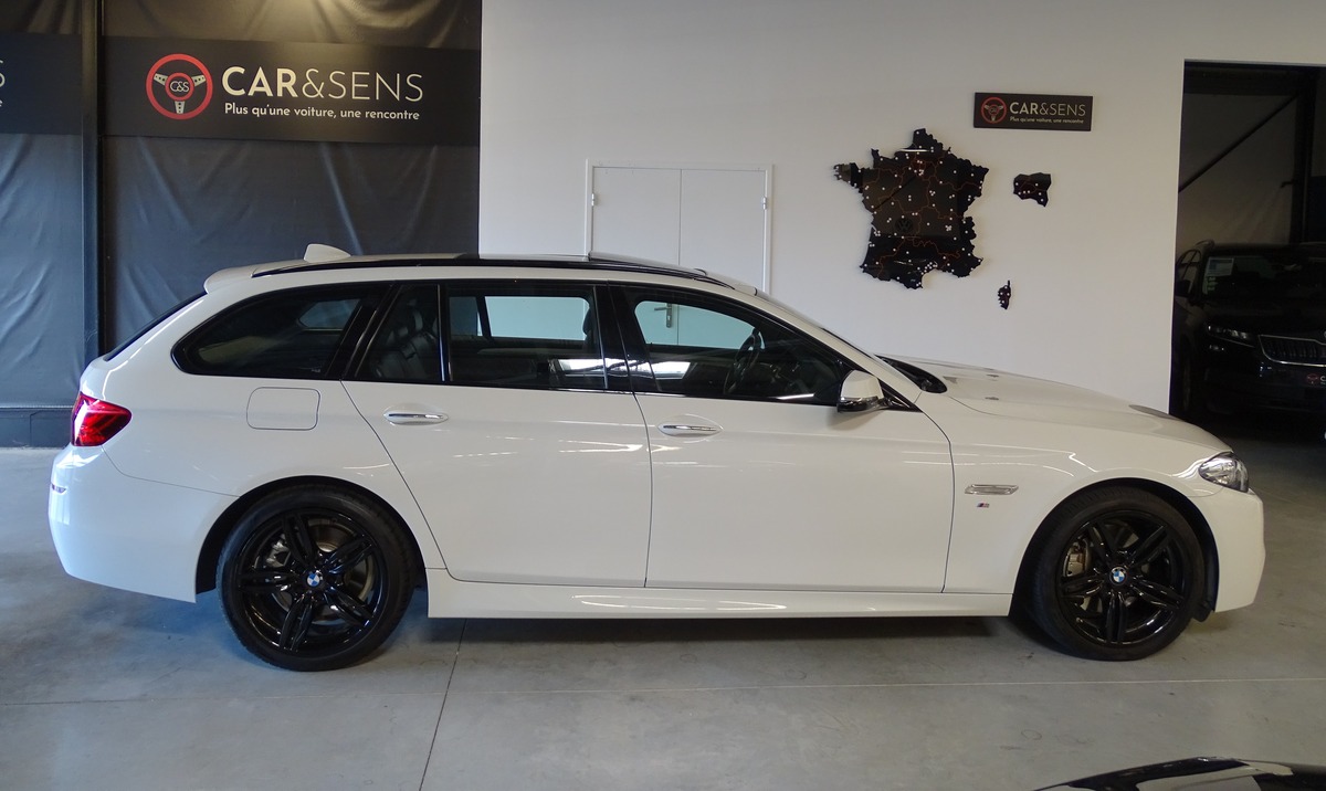 Bmw Série 5 (F11) (2) TOURING 525D 218 Ch M-SPORT BVA8 Pack Black