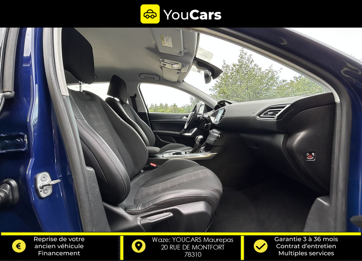 Peugeot 308 ACTIVE BUSINESS R 1.5 BlueHDi EAT6 130 cv BOITE AUTO - CARPLAY - RADAR DE RECUL
