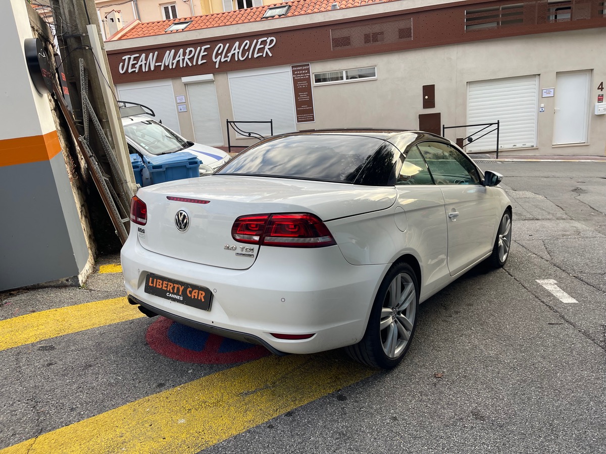 Volkswagen Eos CC 2.0 TDI 140 CV/ Phase 2/ DSG6 / Intérieur Cuir / GPS