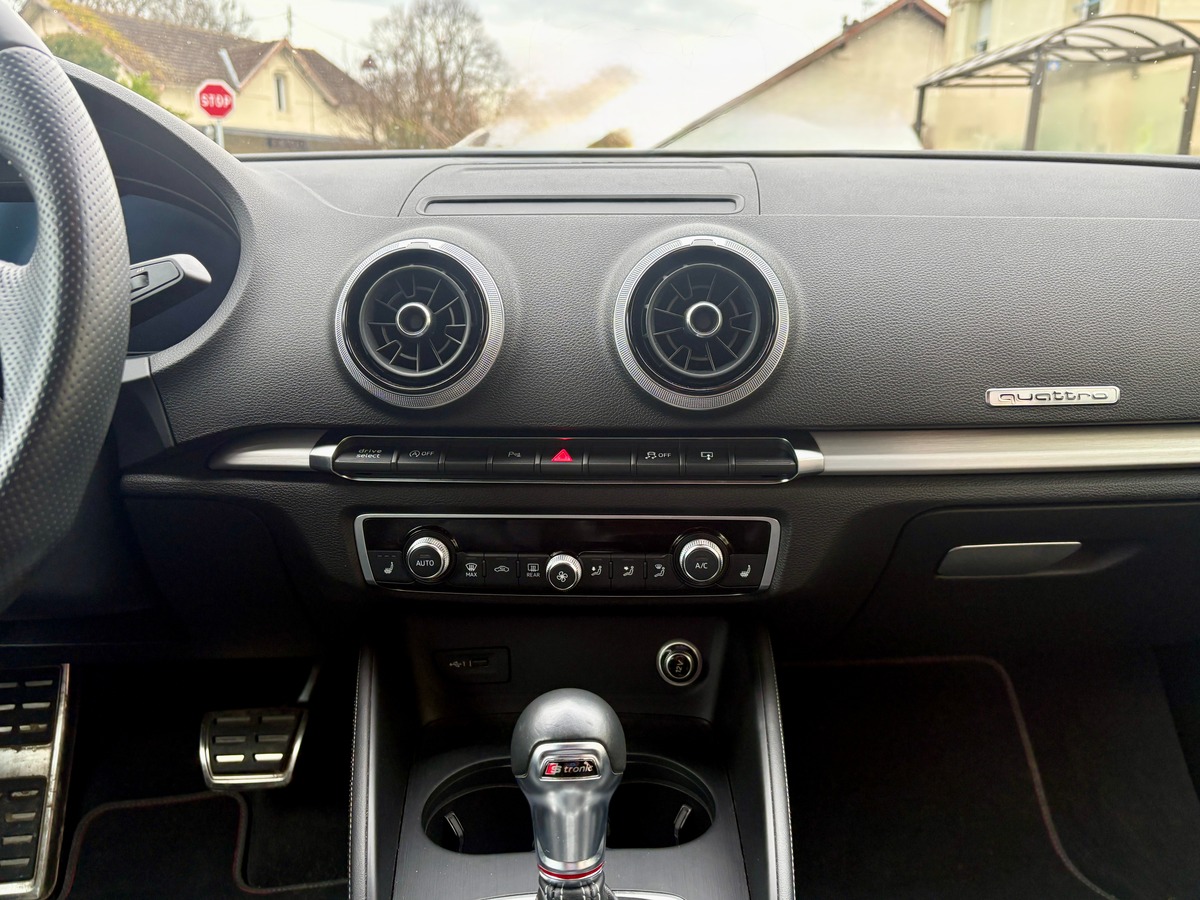 Audi S3 SPORTBACK 8V2 DSG7 - 2.0 TFSI - 310CH - QUATTRO S-TRONIC