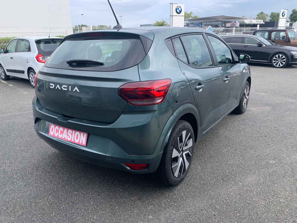 Dacia Sandero 100 ch | EXPRESSION | GPL | Première main | Caméra recul | Garantie constructeur