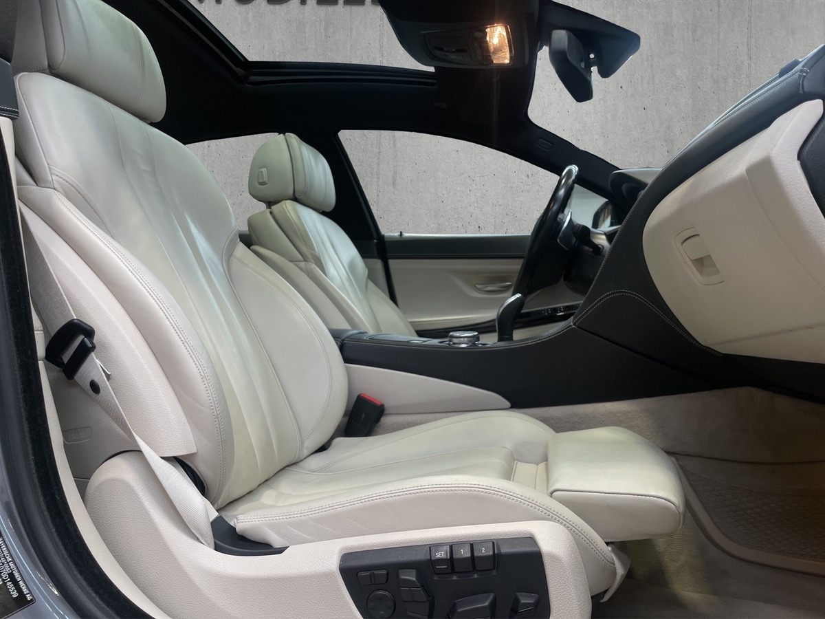 Bmw Série 6 (F06) GRAND COUPE 650i 4.4 V8 450CH - LUXE - CAMERA/TOIT PANORAMIQUE/SIEGES ELEC