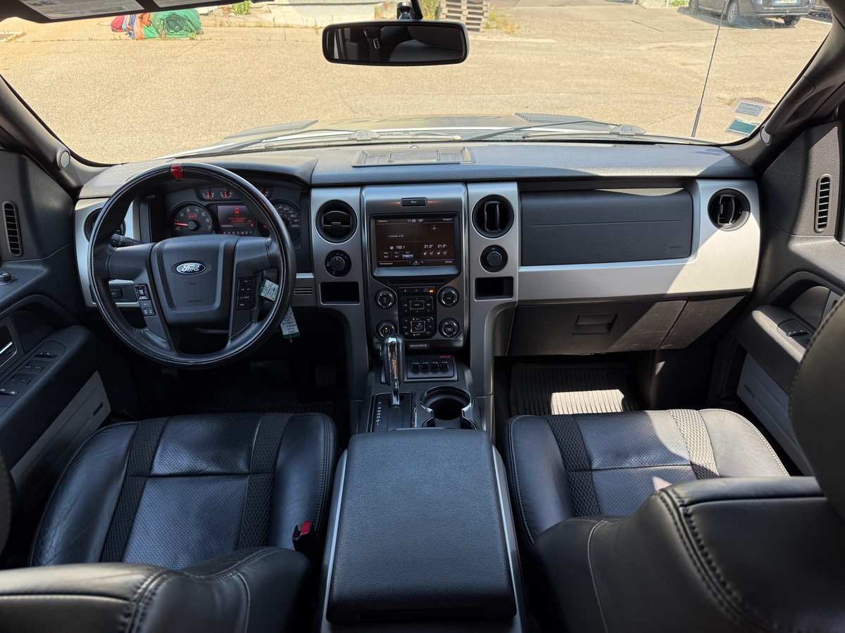 Ford F 150 RAPTOR SVT Pick-Up SuperCab V8 6.2L 411cv 4X4  CTTE 4 Places, Attelage, Camera, SONY