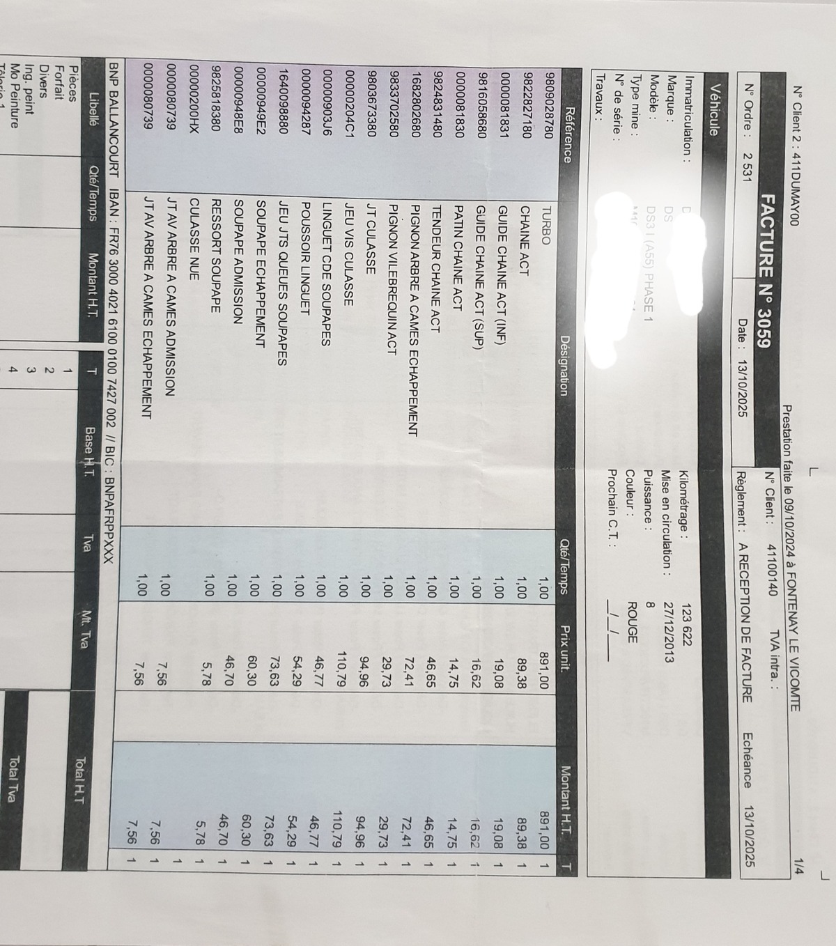 Citroën DS3 DS3 Ultra prestige 1.6 THP 155 Airbags + chaîne de distribution remplacée