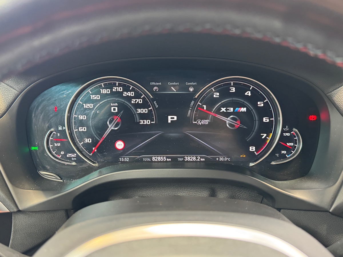 Bmw X3 M COMPÉTITION F97 XDRIVE 510CV STEPTRONIC8 360°/UHD/HARMAN/ATTELAGE ELEC C