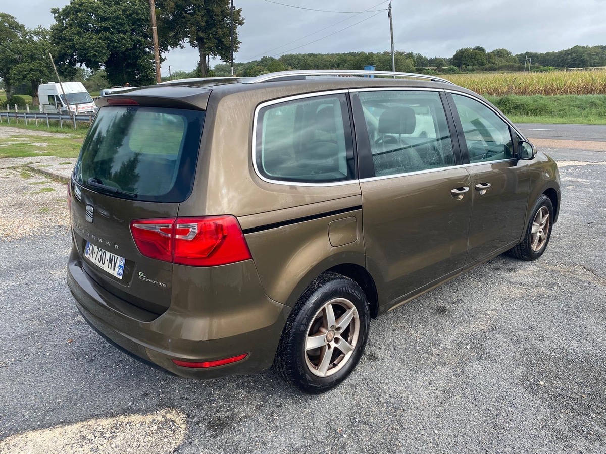 Seat Alhambra 2.0 tdi 140cv 7 places contrôle technique ok 