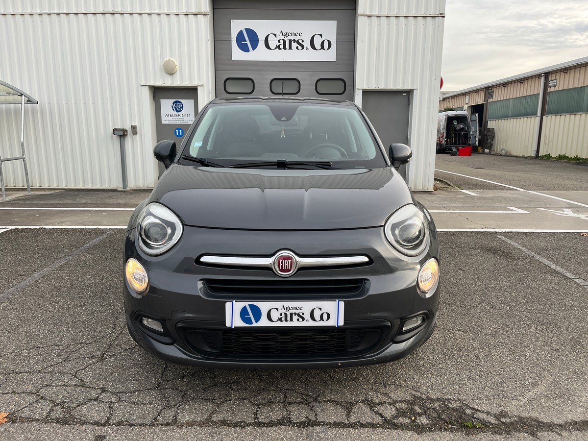 Fiat 500X 1.6 JTD 120ch LOUNGE, RADAR DE RECUL, GPS, REGULATEUR, LIMITEUR, FEUX AUTOMATIQUE