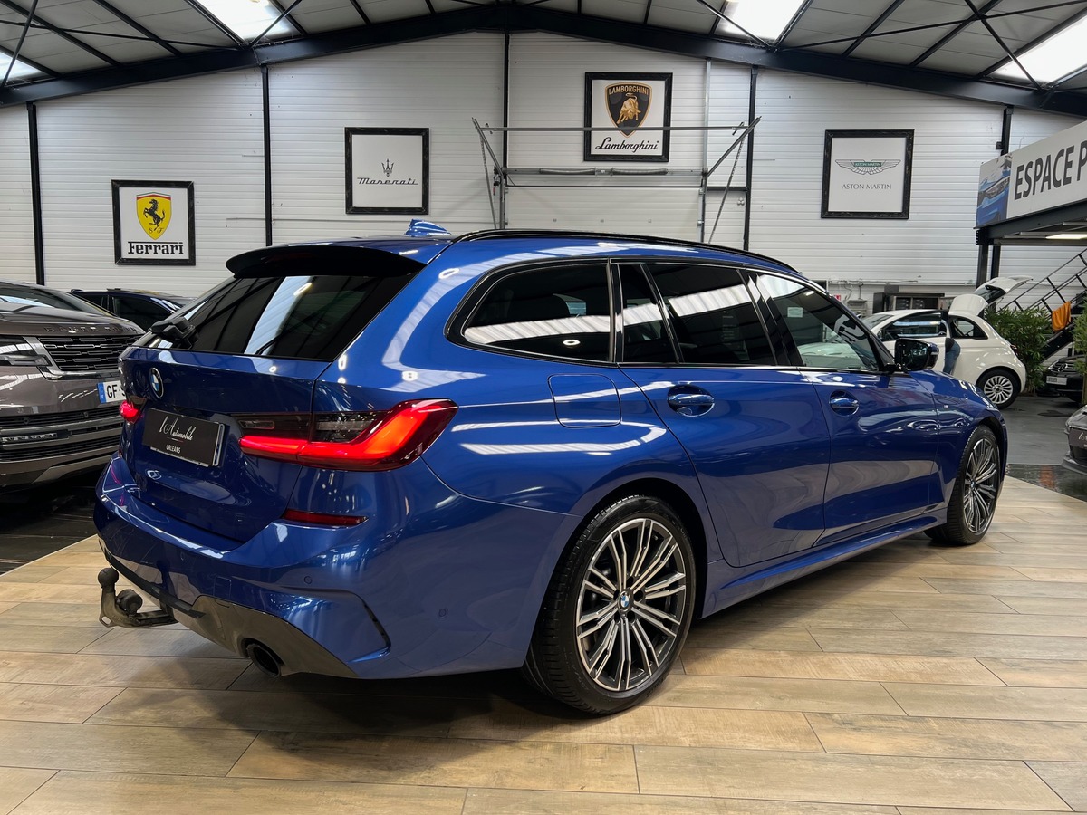 Bmw Série 3 (G21) TOURING 330D XDRIVE 265 BVA8 M SPORT PORTIMAO BLAU + ATTELAGE
