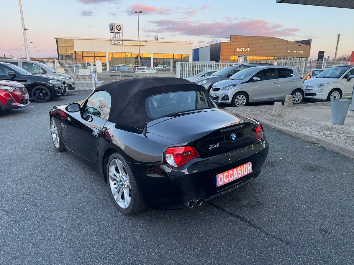 Bmw Z4 3.0si 265 ch | GPS | Volant et pommeau de vitesse M | Jantes 18'' | Climatisation | Cuir